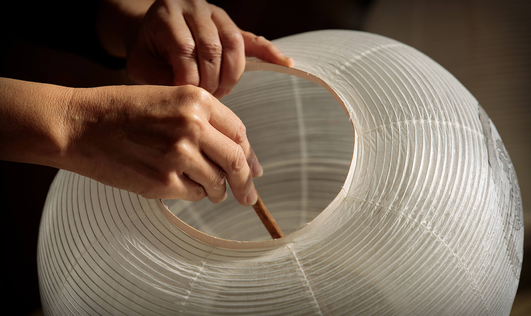 提灯のメンテナンスイメージ